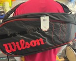 Wilson Badminton Pro 6PK Backpack Tennis Racket Racquet Sports Bag NWT W... - $69.90