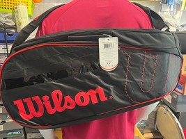 Wilson Badminton Pro 6PK Backpack Tennis Racket Racquet Sports Bag NWT W... - $69.90