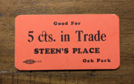 Oak Park Sacramento California CA Steens Place John Steen Est. 1892 Trad... - $65.29