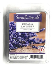 ScentSationals Scented Wax Cubes, Cedar and Lavender, 2.5 Oz - £3.85 GBP