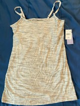 Mother Maternity Clip Down Nursing Cami Grey Spacedye *NEW w/Tags d1 - $14.99