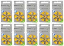 Power One Hearing Aid Battery Size 10 - Pack Of 60 Batteries - £14.90 GBP