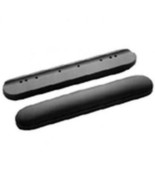 WheelChair Armrest Pad,1 Black Upholstery, Straight Black Base, Full Len... - $221.47 MXN