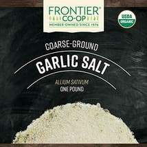 Frontier Co-op Garlic Salt, Certified Organic, Kosher | 1 lb. Bulk Bag - $17.61