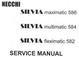 Necchi Silvia Maximatic 586, Silvia Multimatic 584, Silvia Fleximatic 582 Servic - $15.99