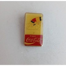 Vintage 1989 Coca-Cola Boy Riding Bicycle Olympic Lapel Hat Pin - £9.51 GBP