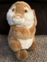 Vintage America Wego 12” Brown White Bunny E4029 ￼holding Paws Together ... - £15.97 GBP