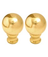 Royal Designs Medium Ball Lamp Finial for Lamp Shade-Antique Brass - $37.68 CAD+