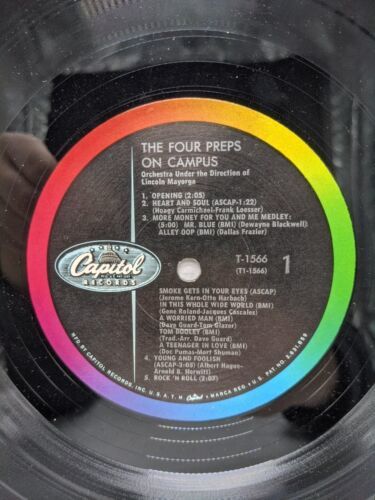Primary image for The Four Preps On Campus Vinyl Record