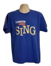 Illumination Presents Sing The Movie Adult Large Blue TShirt - £15.53 GBP