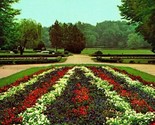 Vtg Chrome Postcard Memphis Tennessee TN Overton Park Flower Gardens Unu... - £3.91 GBP