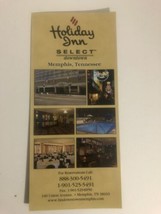 Holiday Inn Select Travel Brochure Memphis Tennessee Br3 - £3.94 GBP
