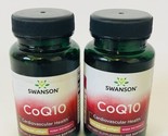 2 X Swanson Coq10 100 mg CoQ-10 High Potency 100 Softgels - Cardio Health - $28.61