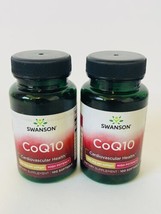 2 X Swanson Coq10 100 mg CoQ-10 High Potency 100 Softgels - Cardio Health - $28.61