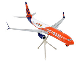 Boeing 737-800 Commercial Aircraft Sun Country Airlines Orange White Gemini 200 - £83.97 GBP