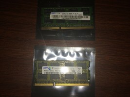 SAMSUNG 4GB (2x2GB) DDR3 PC3-8500 204-PIN LAPTOP MEMORY-11147-1 - £13.23 GBP