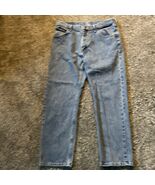Men’s Wrangler Denim Jeans Medium Blue 35x29 - €12,86 EUR