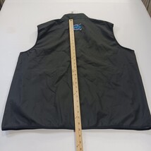 Clique MQO00068 Men's Black Insulated Tech Full Zip Sleeveless Vest Size 2XL image 7