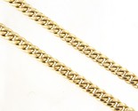 8.6mm Unisex Chain 10kt Yellow Gold 405716 - £1,653.30 GBP