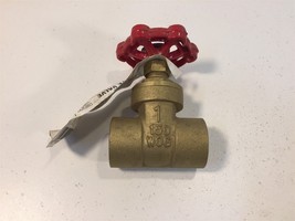 Mueller B&amp;K Industries Solder Gate Valve Brass 1&quot; 100-455HC - $17.99