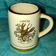 Vintage porcelain Cancer zodiac mug from Foley Robinson Western Germany - £19.38 GBP