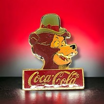 Disney Pin~Ernest~Bear Country~15th anniversary~WDW~1986~Coca Cola~Coke - £3.17 GBP