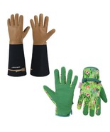 HANDLANDY Bundle - 2 Pairs of Long Gardening Gloves for Men &amp; Women, Bre... - $2,308.57 MXN