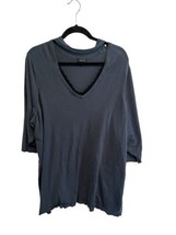 TORRID Womens Sweater Choker Neck Pullover Deep Teal Green Lace Detail Size 5X - £14.57 GBP