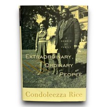 CONDOLEEZZA RICE Signed Book EXTRAORDINARY ORDINARY PEOPLE Autographed  - $31.67