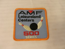 AMF Leisureland Bowling Centers 500 Series Patch from the 90s Yellow Border - £7.92 GBP