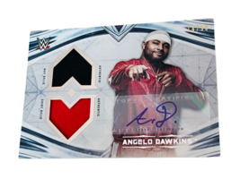 Angelo Dawkins Street Profits WWE Pro Wrestling Autograph WWF Auto /99 relic aew - £73.89 GBP