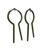 Metal Jar Wrench Opener Twist Off Lid Kitchen Tool Green Rubber Coated L... - $159.27 MXN