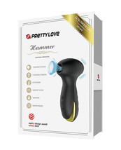 Pretty Love Hammer Sucking &amp; Vibrating - Black &amp; Gold - £58.92 GBP