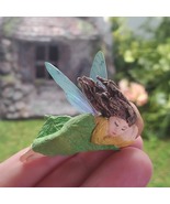 Sleeping Fairy Figurine Miniature Dollhouse Garden Decor - $628.59 MXN