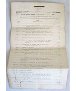 1904 Louis Sulzbacher Expense Account Document US Judge Indian Territory... - €38,67 EUR