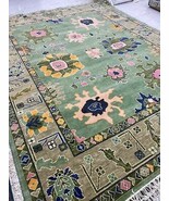 Multi Size Contemporary Oushak Rug Soft Green Accent Luxury rug - $330.00 - $1,850.00