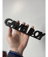 Nintendo Gameboy Game Boy Logo 3D Printed 24cm - Games Room / Collection - $10.49