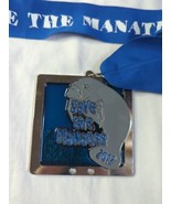 2017 Save The Manatees 5k Run Walk Award 3.5&quot; x 3.5&quot; (Quality/Heavy) Flo... - $14.84