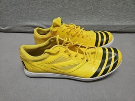 Adidas Adizero Yellow Track Shoes Cleats Size 11.5 (A9) - $17.82