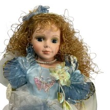cathay collection blue fairy porcelain doll - £31.46 GBP