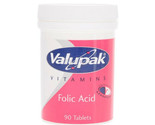 Valupak Folic Acid Tablets 400mcg x 90 - £1.90 GBP