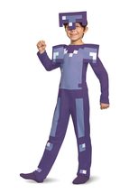 Disguise Minecraft Costume, Enchanted Diamond Armor Outfit for Kids, Minecraft C - £31.46 GBP