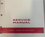 2019 2020 2021 2022 2023 Honda SXS1000S2X/R Talon Service Shop Repair Ma... - $139.99