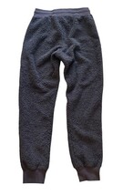 Uniqlo Sherpa Fleece Jogger Pants Gray Womens Small Cozy Lounge Sweatpants image 6
