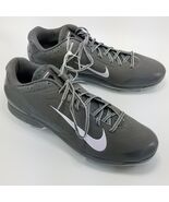 Nike Air Haurache Low Metal Baseball Spikes Mens Gray Size 16 Style 5992... - $24.95