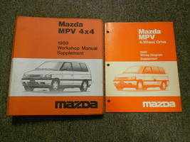 1989 Mazda MPV 4X4 Service Repair Shop Manual SET Mazda - $15.70