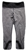 Lululemon  Black/Silver Textured Wave Run: Inspire Crop II *All Luxtreme ~4~ - £33.51 GBP