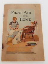 Vtg 1940's Metropolitan Life Insurance Company Pamphlet First Aid in the... - $14.99