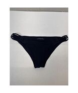 Victorias Secret Black Bikini Bottoms Beach Swim Sports Womens Size Medium - $28.02 CAD