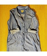 LOFT Medium Wash Chambray Shirt Dress – Size M - €21,39 EUR